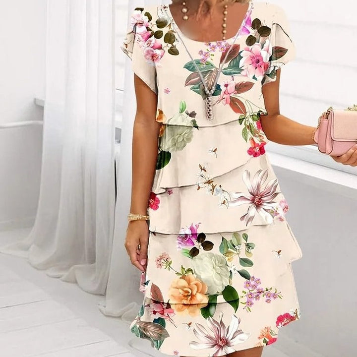 Leira - Graceful Floral Elegance Dress
