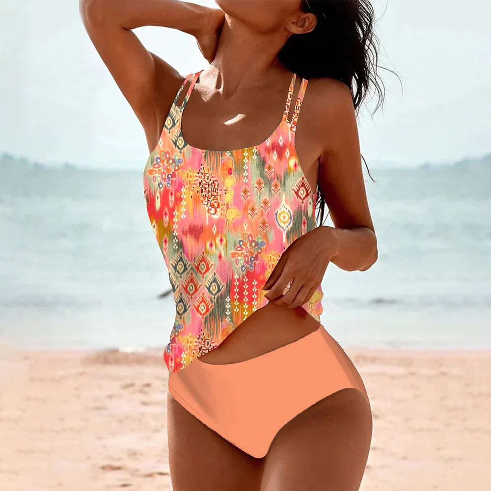 Jannie – Boho Tankini Set