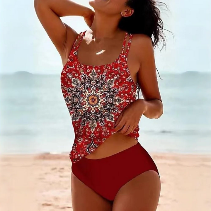 Jannie – Boho Tankini Set