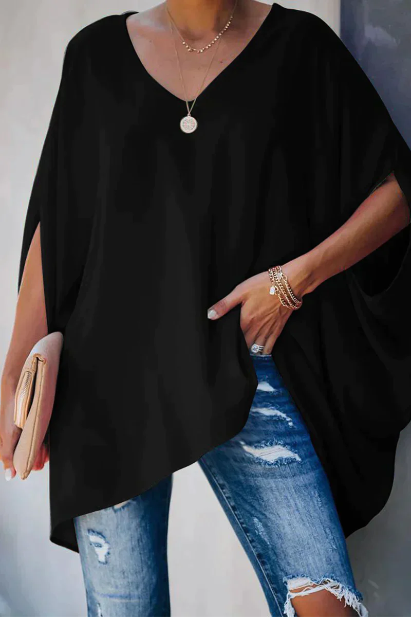 Dianne – Casual Chic Drape Top
