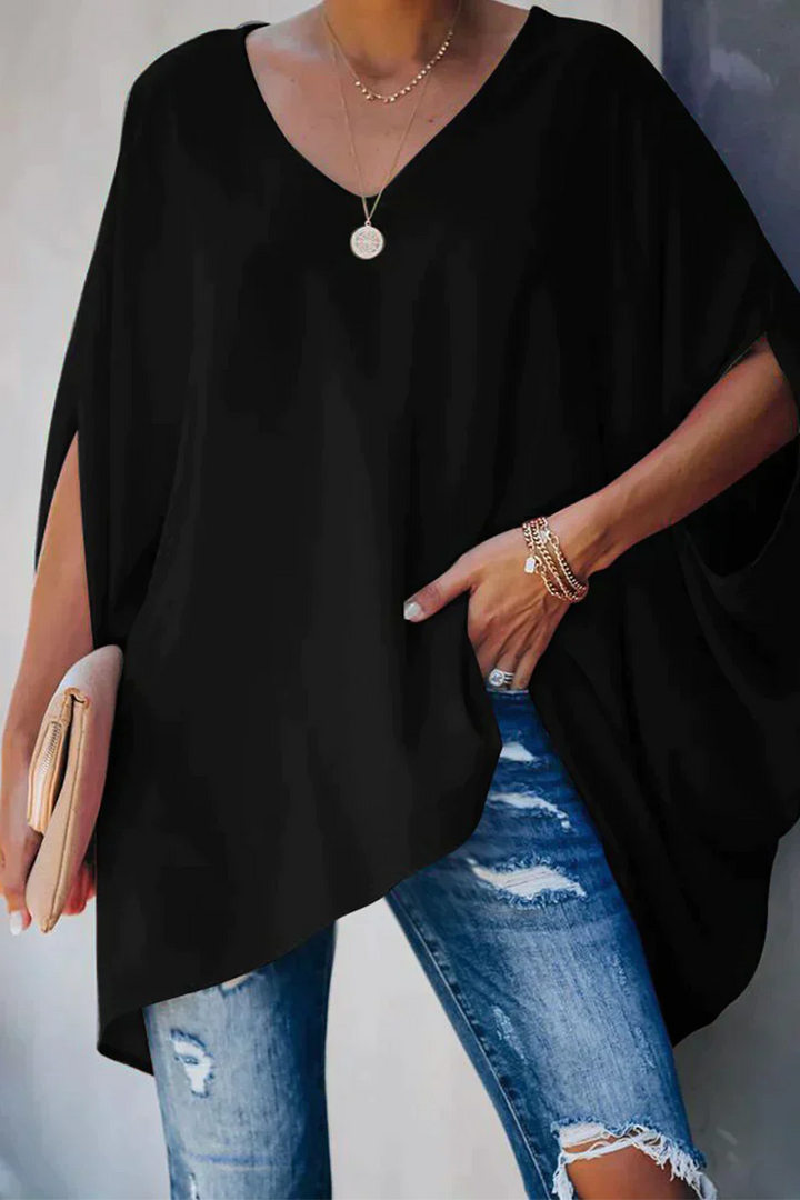 Dianne – Casual Chic Drape Top