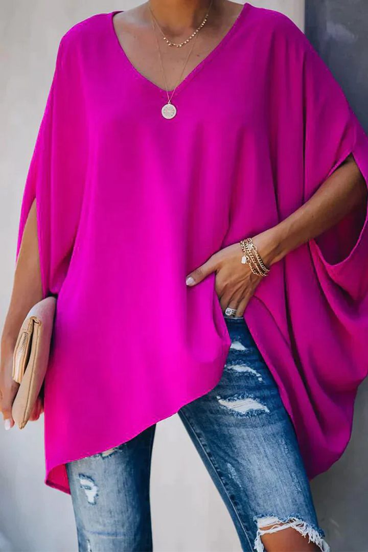 Dianne – Casual Chic Drape Top