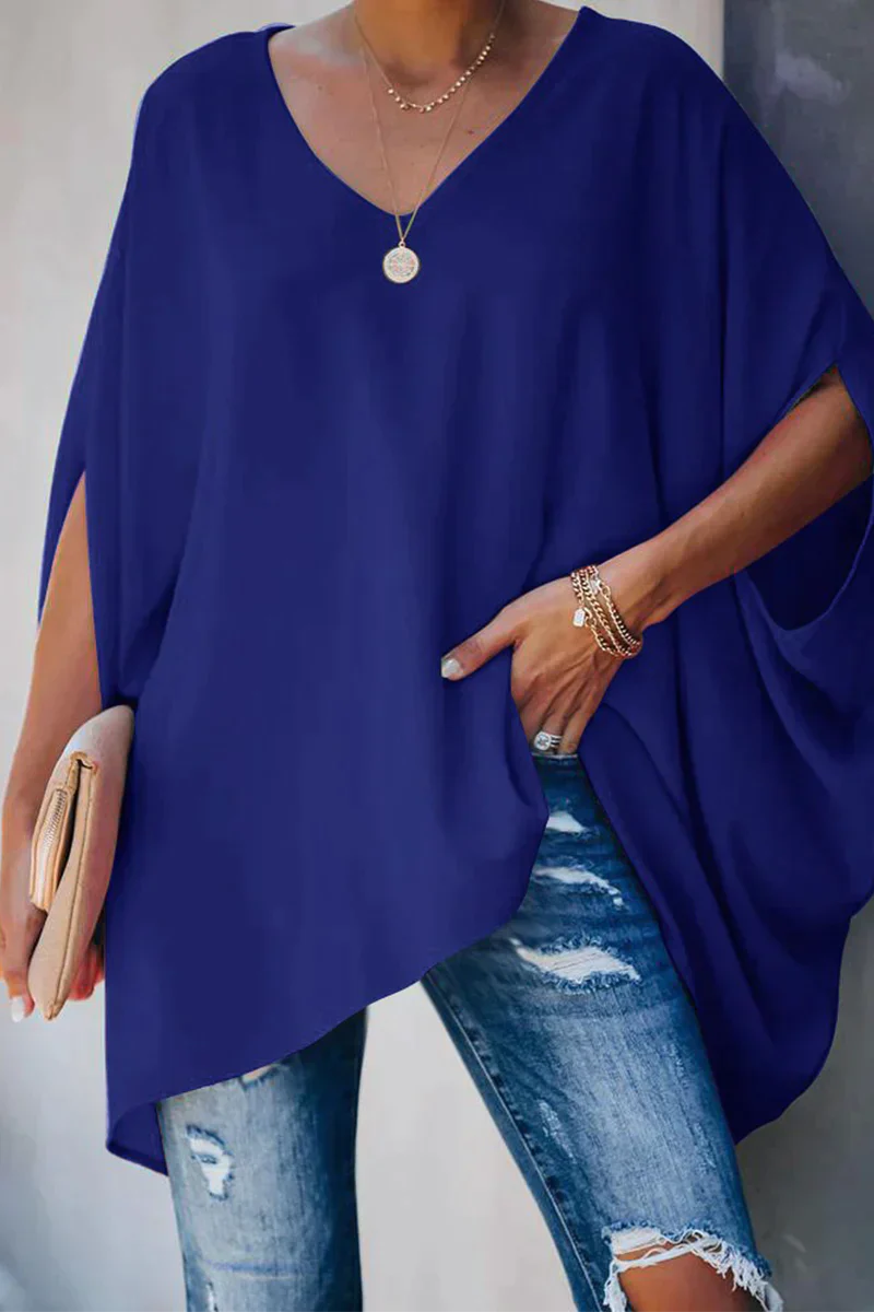 Dianne – Casual Chic Drape Top