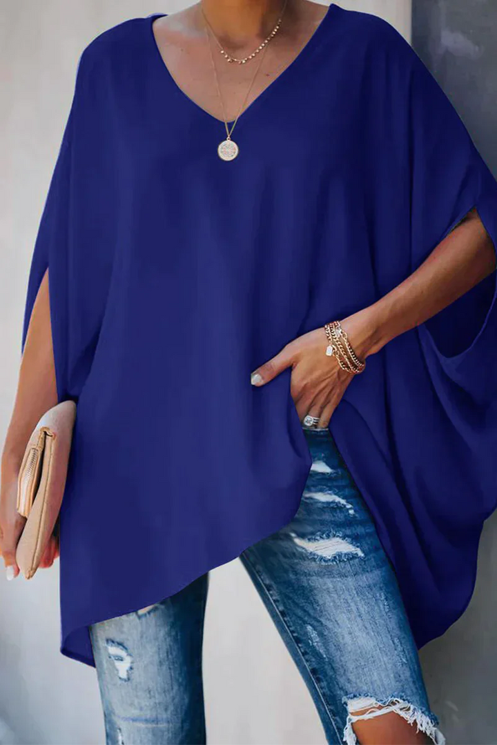 Dianne – Casual Chic Drape Top
