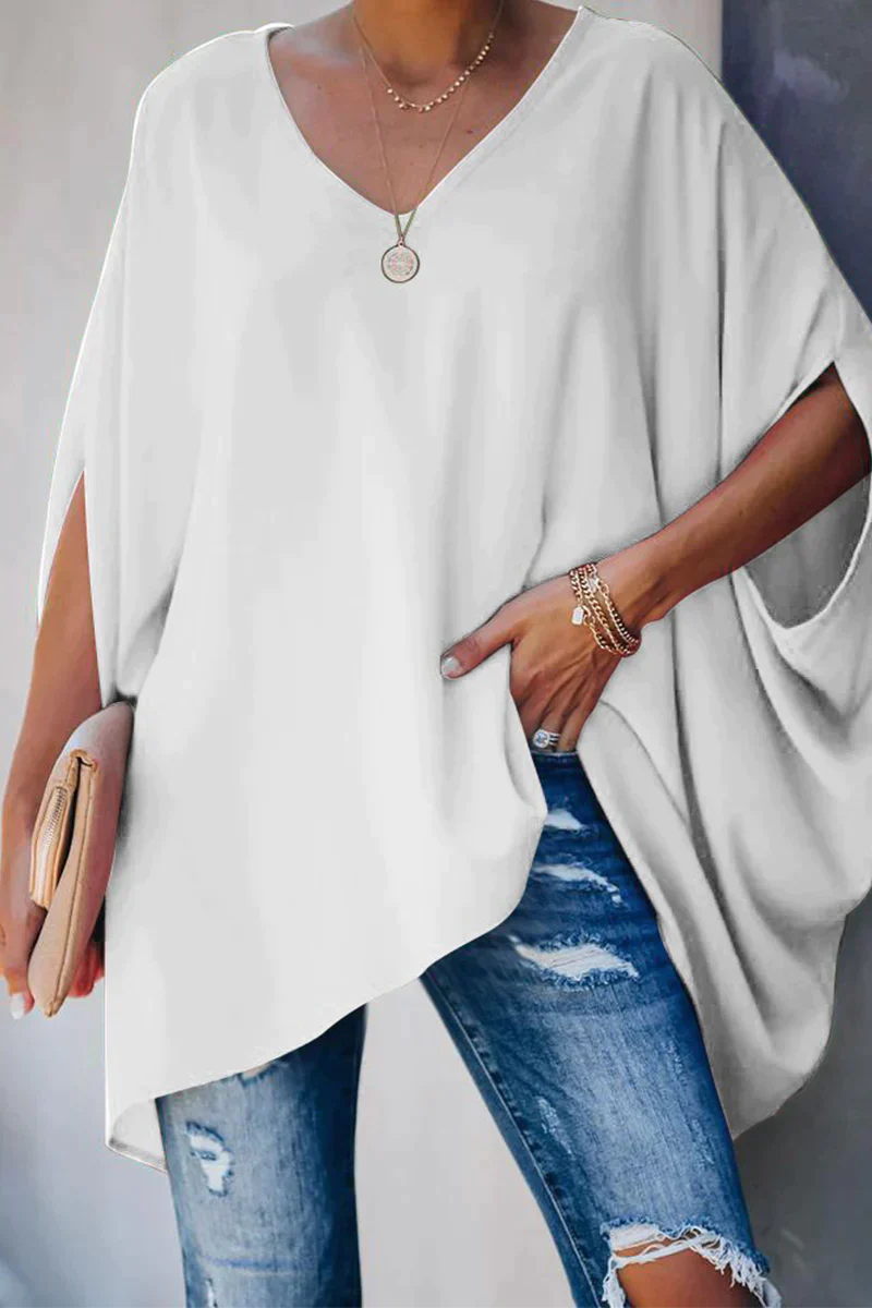 Dianne – Casual Chic Drape Top