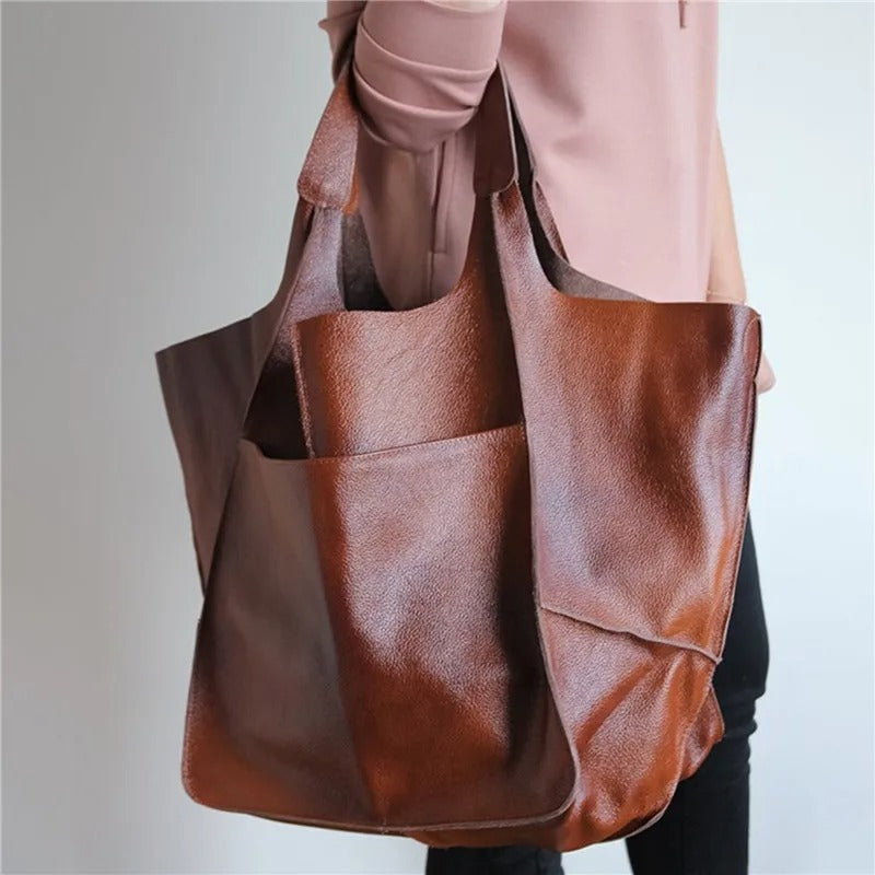 Nadine – Rustic Luxe Shopper Bag