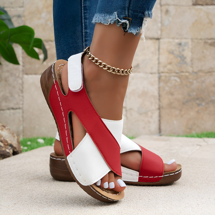 Ginky – Dual Tone Step Sandals