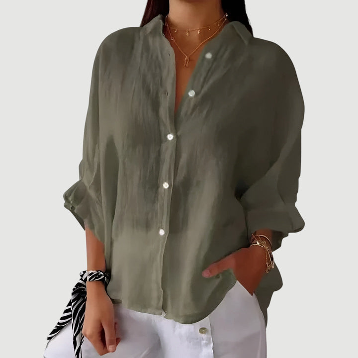 Linna – Minimalist Everyday Shirt Blouse