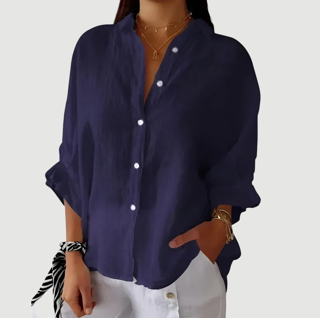 Linna – Minimalist Everyday Shirt Blouse