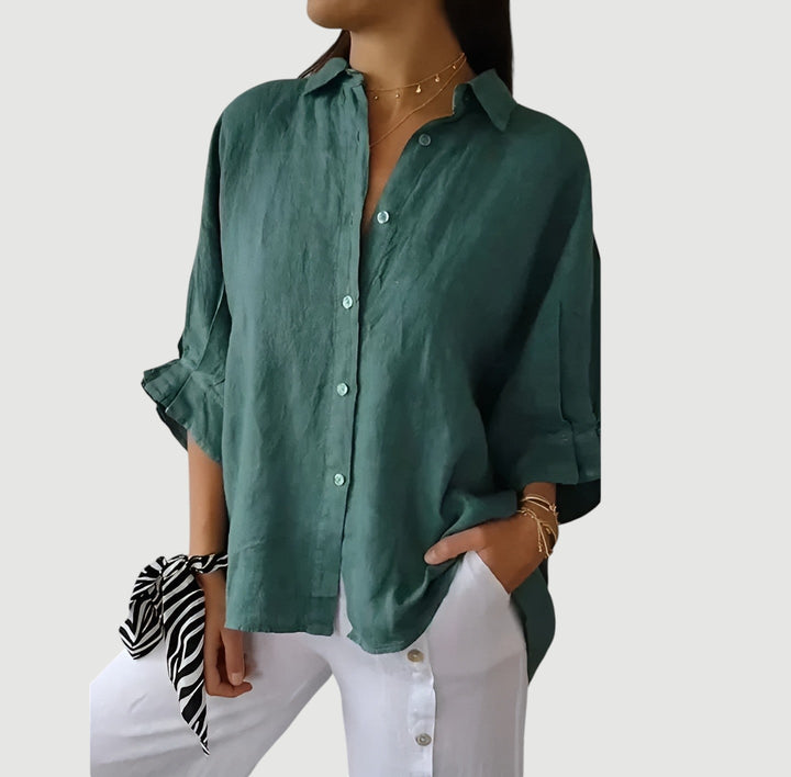Linna – Minimalist Everyday Shirt Blouse